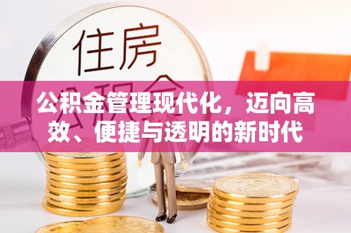 通江公积金管理现代化，迈向高效、便捷与透明的新时代