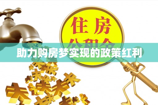 通江助力购房梦实现的政策红利