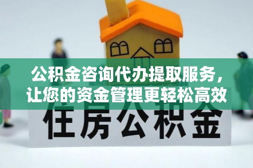 通江公积金咨询代办提取服务，让您的资金管理更轻松高效