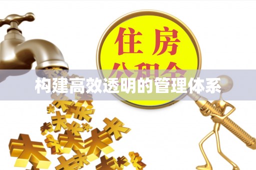 通江构建高效透明的管理体系