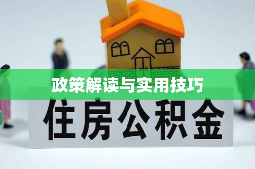 通江政策解读与实用技巧