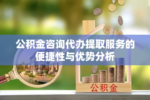 通江公积金咨询代办提取服务的便捷性与优势分析